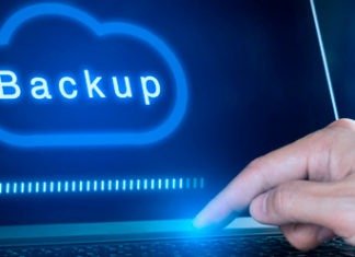 What is the best way to make a secure backup of the data?